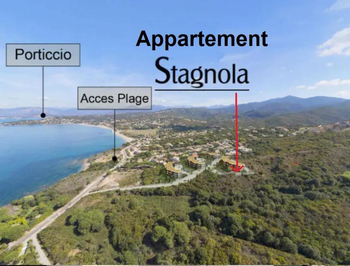 Les Rivages De Stagnola Appartement T3 Vue Mer Et Montagne Plage 200M Climatise Pietrosella Eksteriør billede