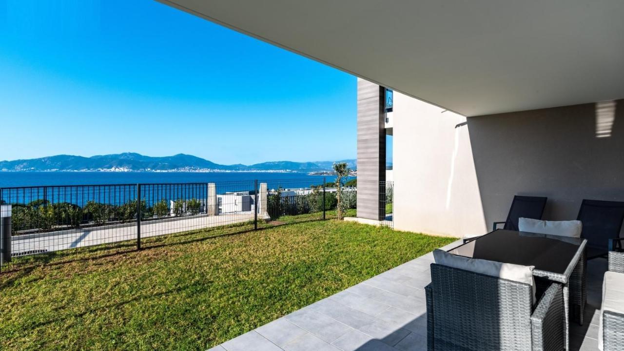 Les Rivages De Stagnola Appartement T3 Vue Mer Et Montagne Plage 200M Climatise Pietrosella Eksteriør billede