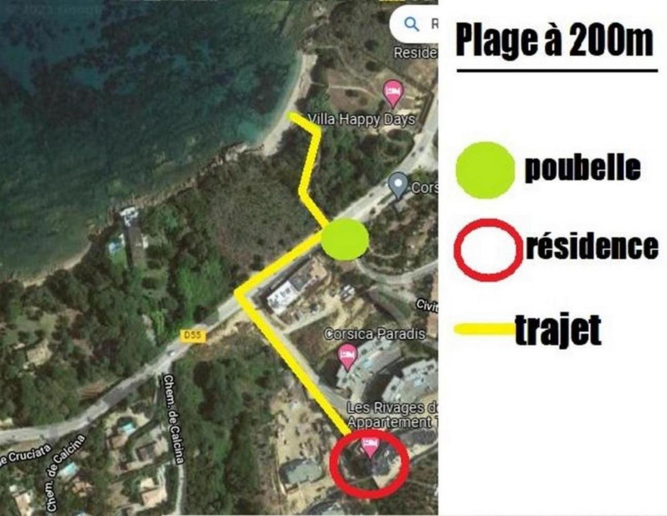 Les Rivages De Stagnola Appartement T3 Vue Mer Et Montagne Plage 200M Climatise Pietrosella Eksteriør billede